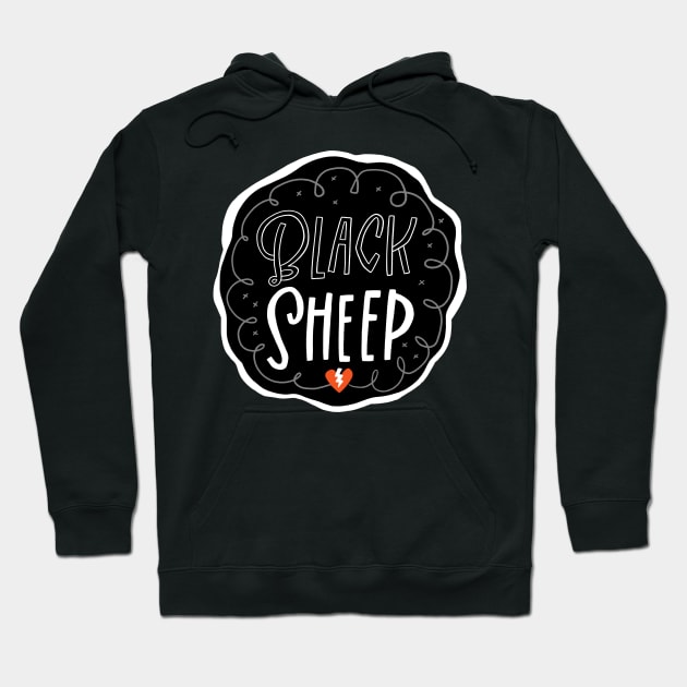 Black Sheep Hoodie by CynthiaF